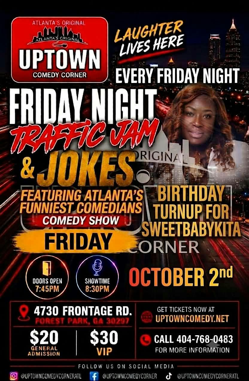 Friday Night Traffic Jam & Jokes: ATL's Funniest