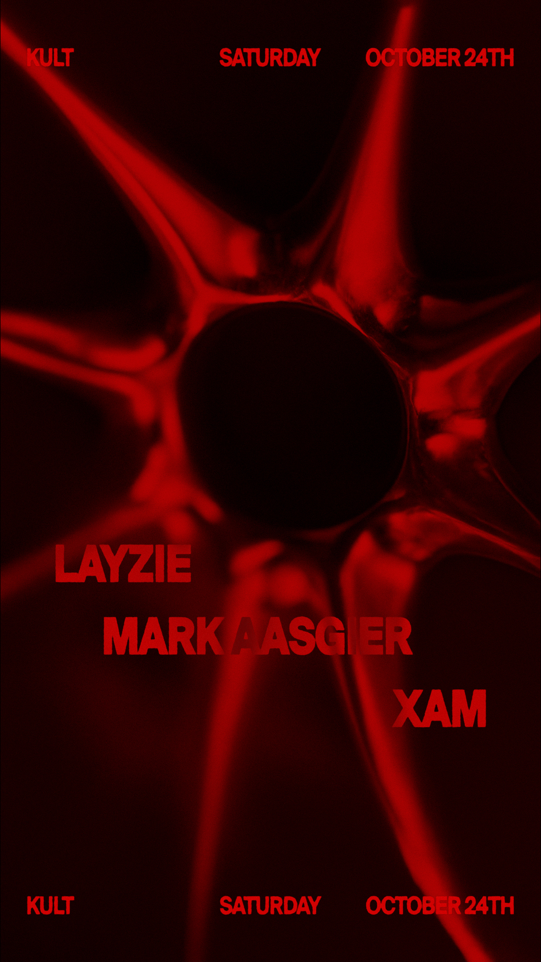 KULT pres Layzie x Mark Aasgier x XAM