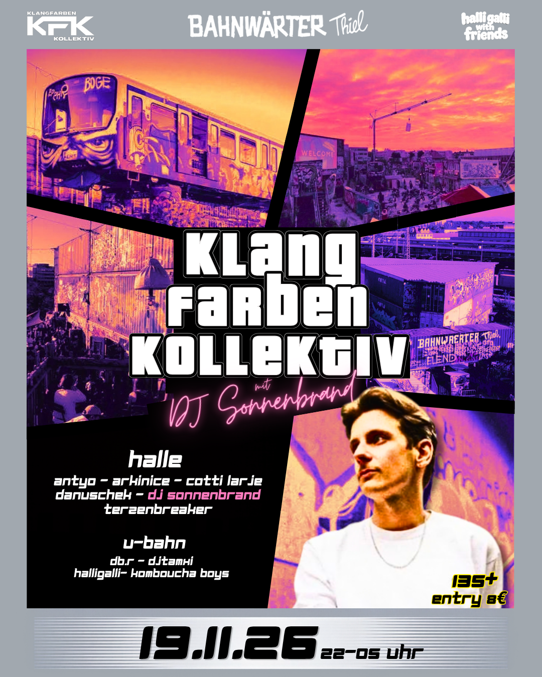 135+ mit Klangfarben & Halligalli.with.friends
