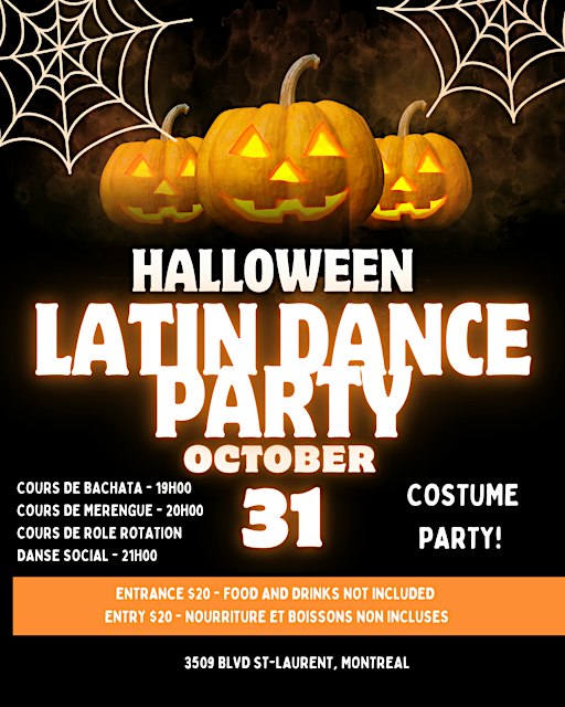 Halloween Latin Dance Party