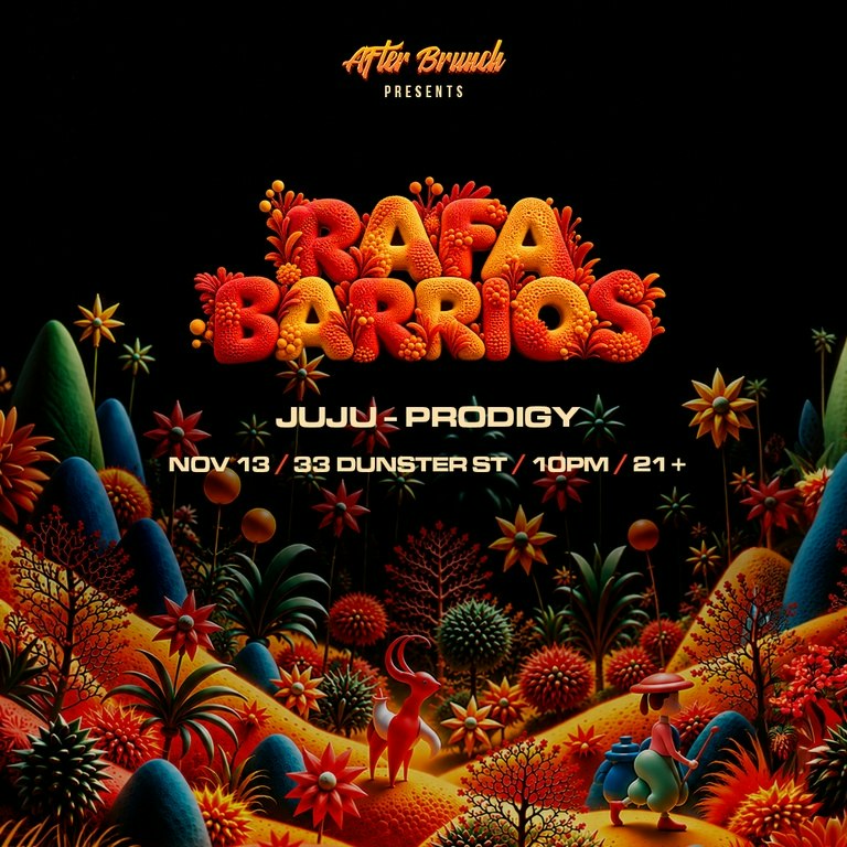 After Brunch presents: Rafa Barrios