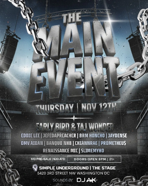 THE MAIN EVENT