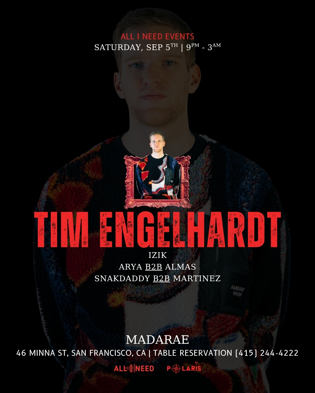Tim Engelhardt at MADARAE SAN FRANCISCO