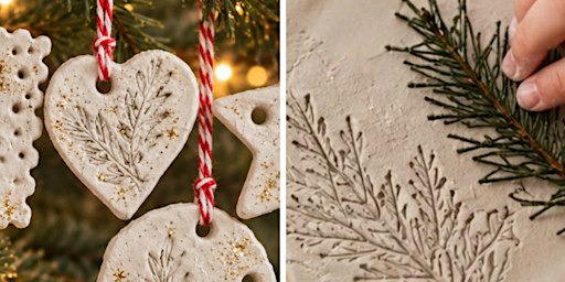 clay for kids: Weihnachtsbaumanhänger töpfern, 3–6 Jahre (DE & EN)