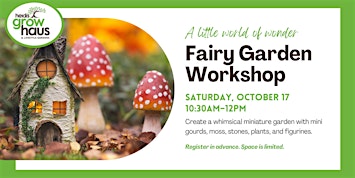 Fairy Garden Workshop