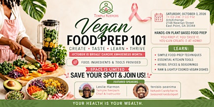 Vegan Food Prep 101