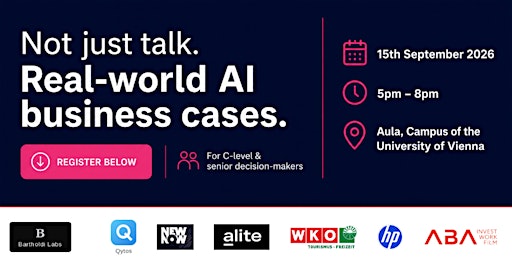 Real-world AI business cases | Bartholdi Labs Vienna Kick-Off