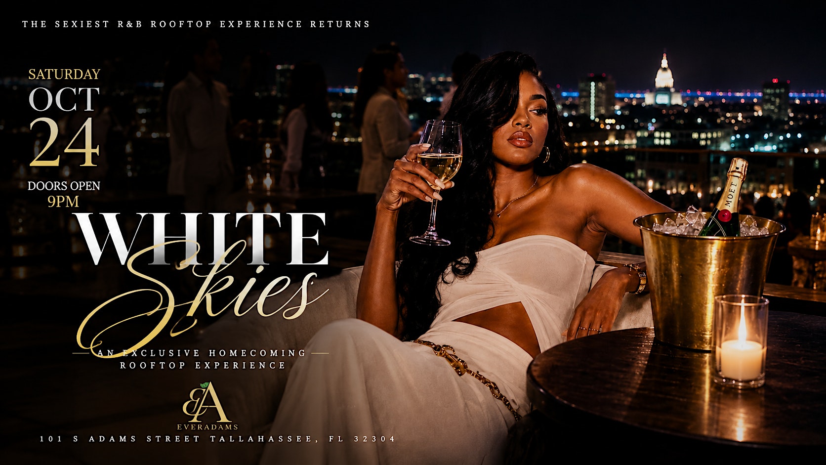 WHITE SKIES:  An All White R&B Experience - FAMU HOMECOMING EDITION
