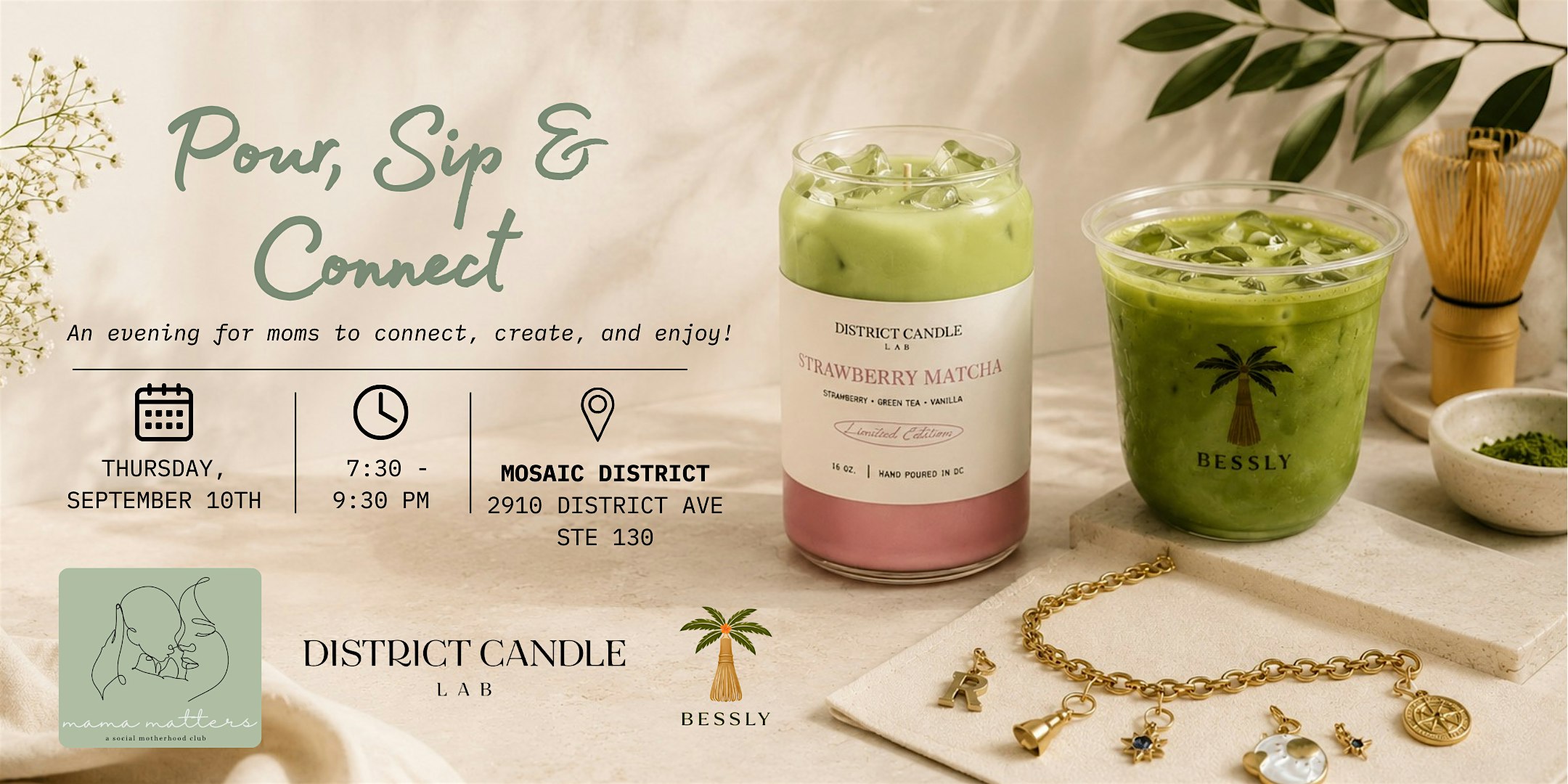 Pour, Sip, and Connect with Mama Matters