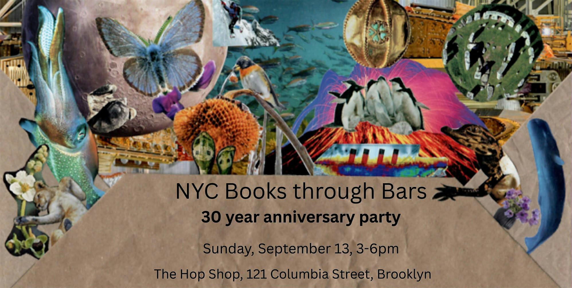 NYC BooksThrough Bars isTurning 30!