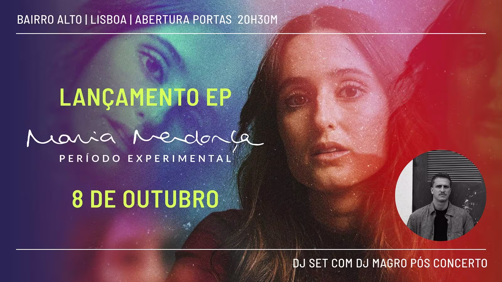 Maria Mendonça - "Período Experimental" Ao Vivo