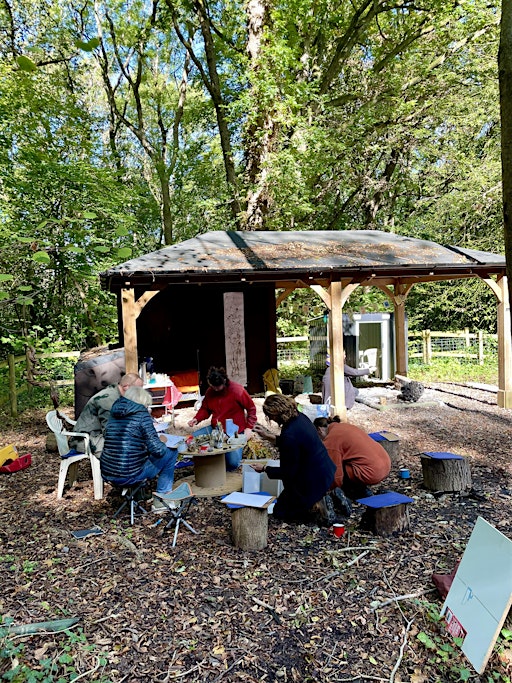 Autumn Forest Therapy and Creative Art Workshop: Lino Postcards