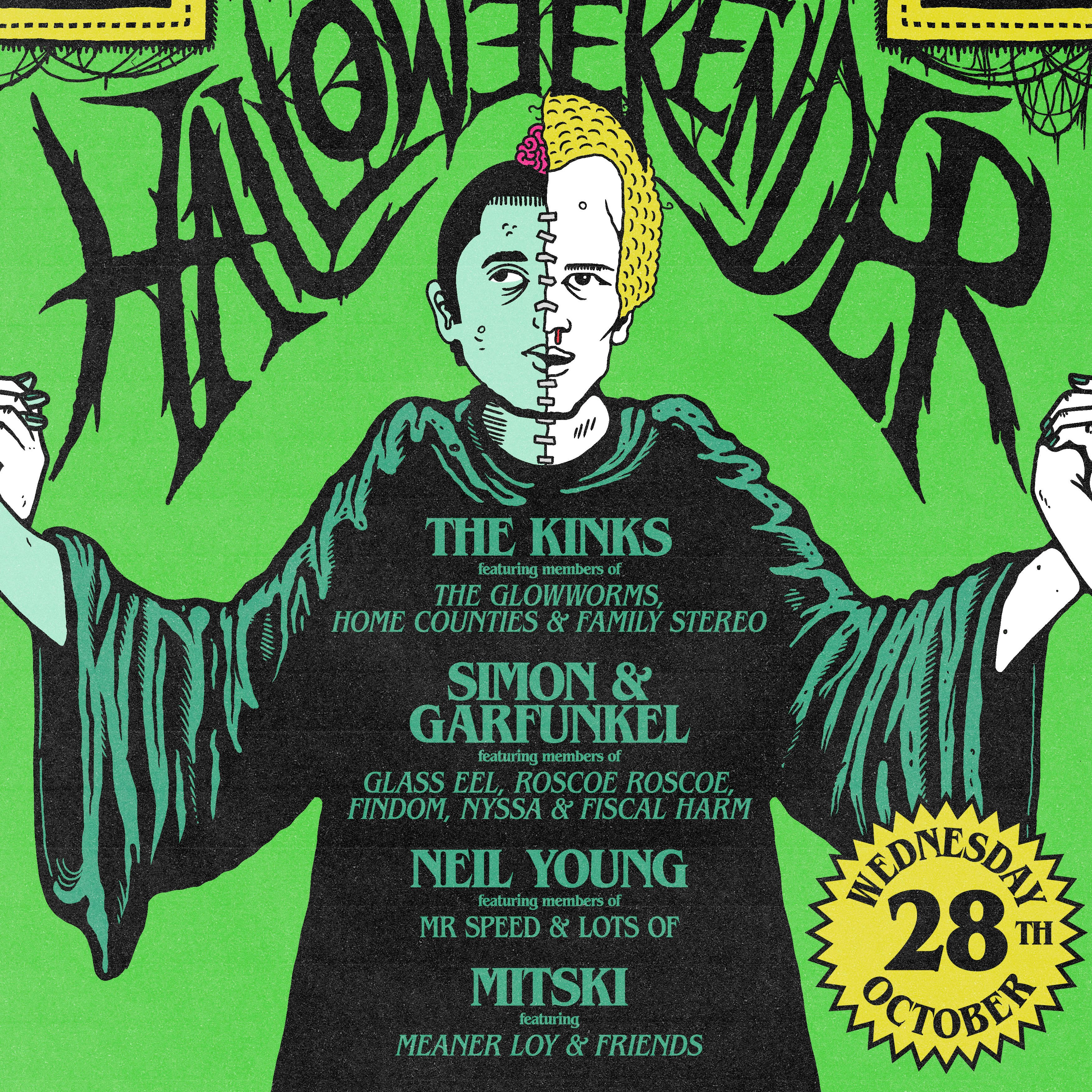 HALLOWEEKENDER: The Kinks / Simon & Garfunkel / Neil Young / Mitski