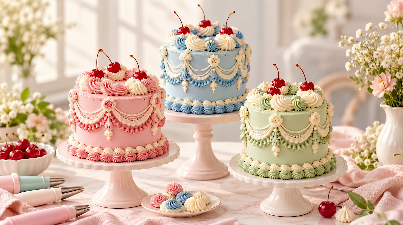 Taller Mini Tartas Vintage