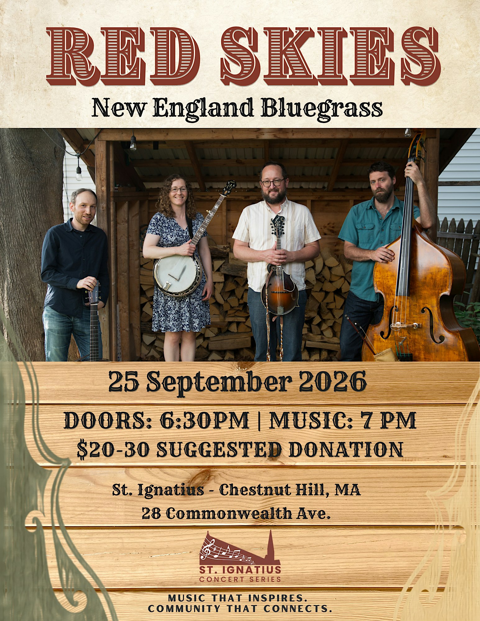 The St. Ignatius Concert Series presents.. Red Skies!