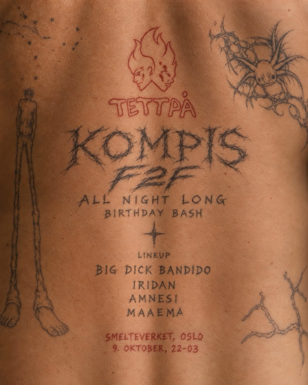 Tettpå presents: Kompis F2F ANL