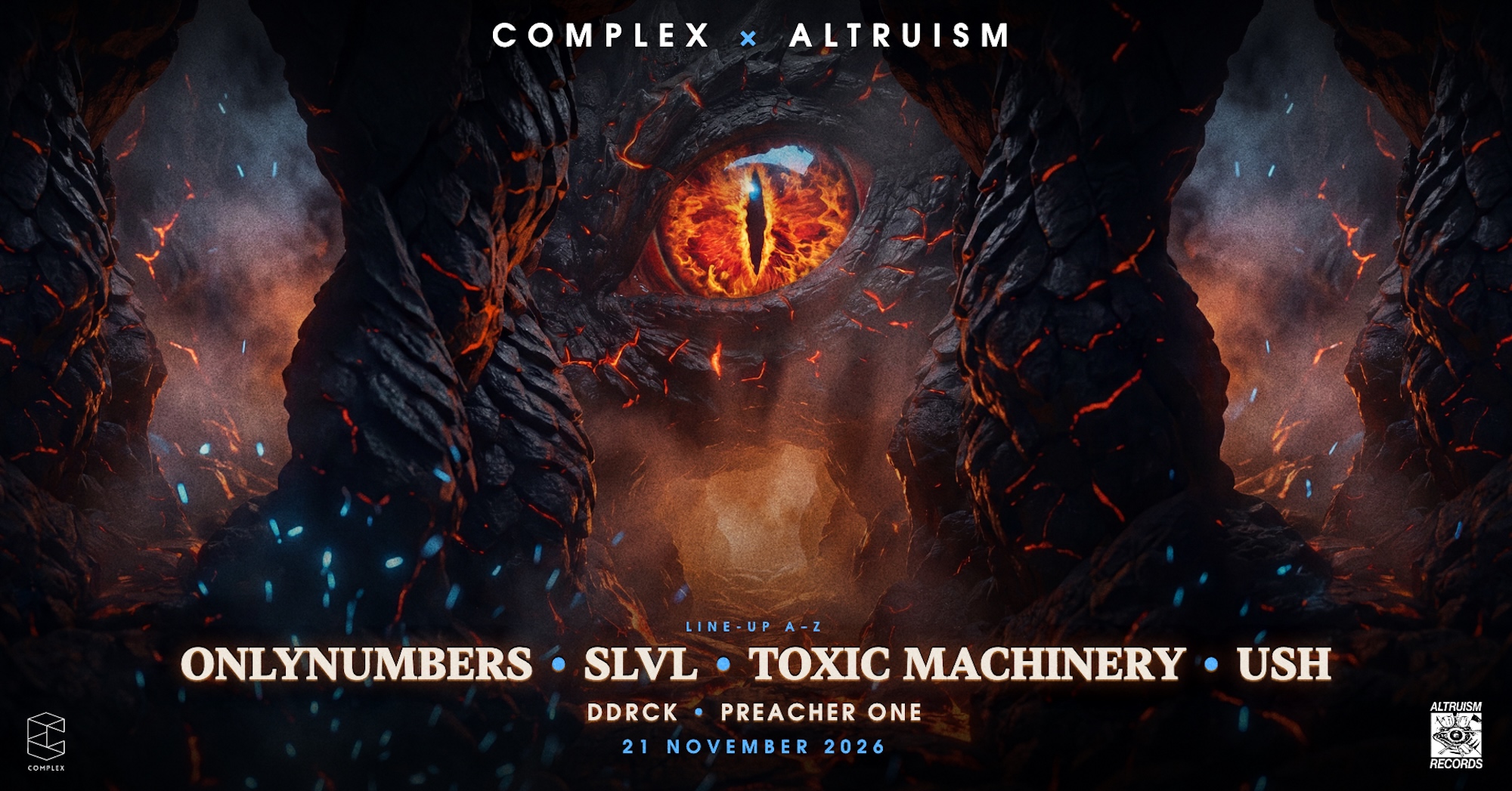 Altruism Label Night with Onlynumbers / Toxic Machinery / SLVL / USH