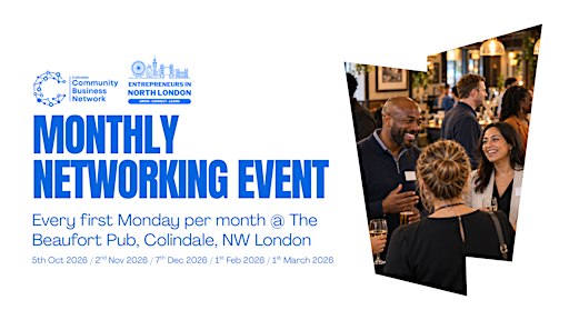Network with NW London entrepreneurs, business owners & community leaders