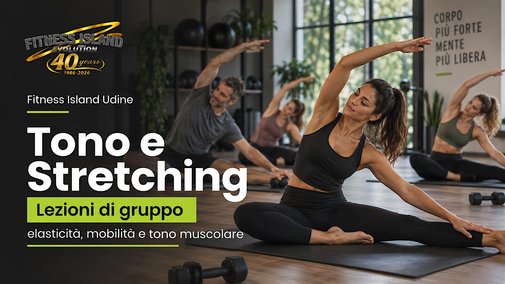 TONO & STRETCHING - prenota gratis acquista in sede il welcome kit