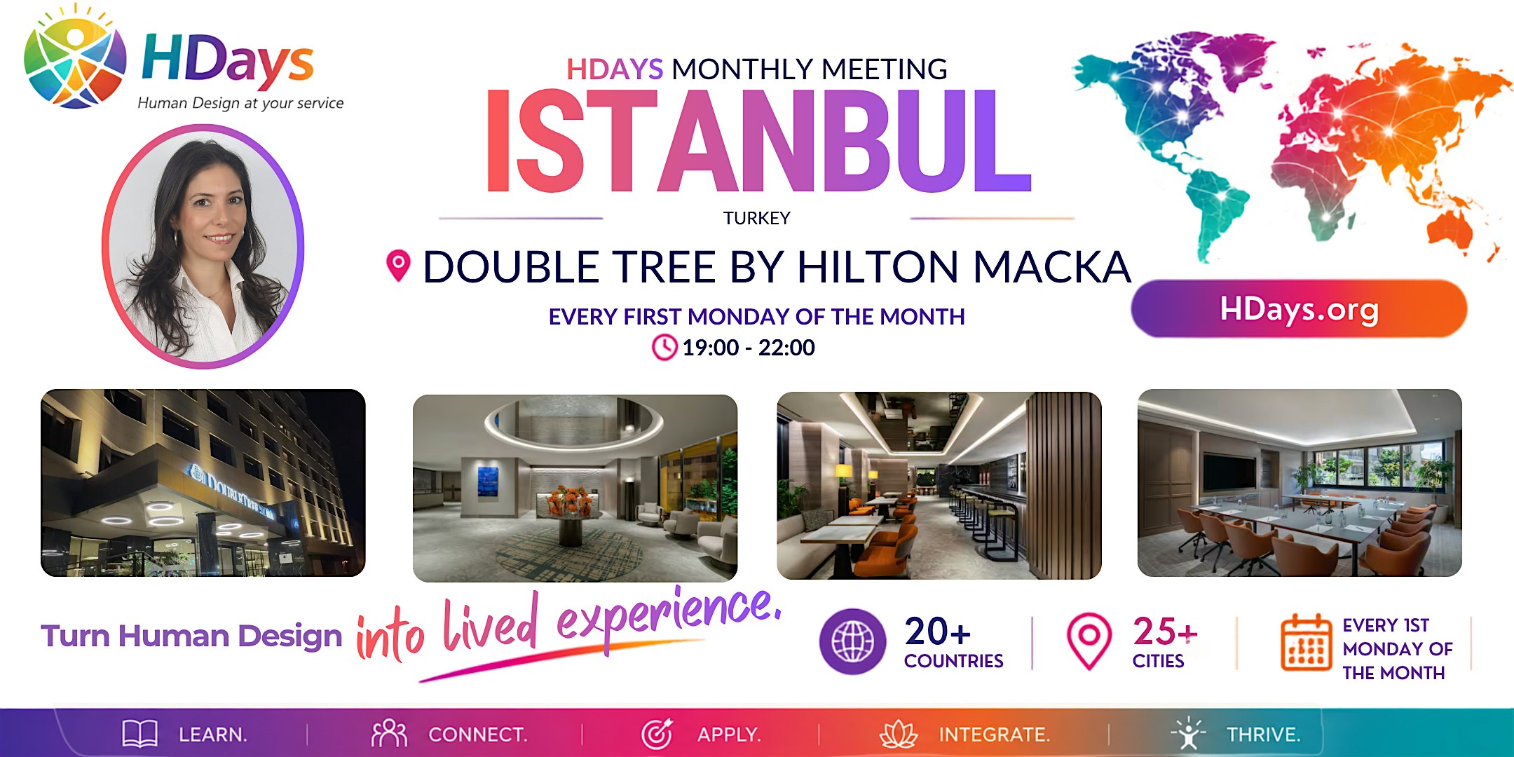 HDays Monthly Meeting in Istanbul at Double Tree by Hilton Macka