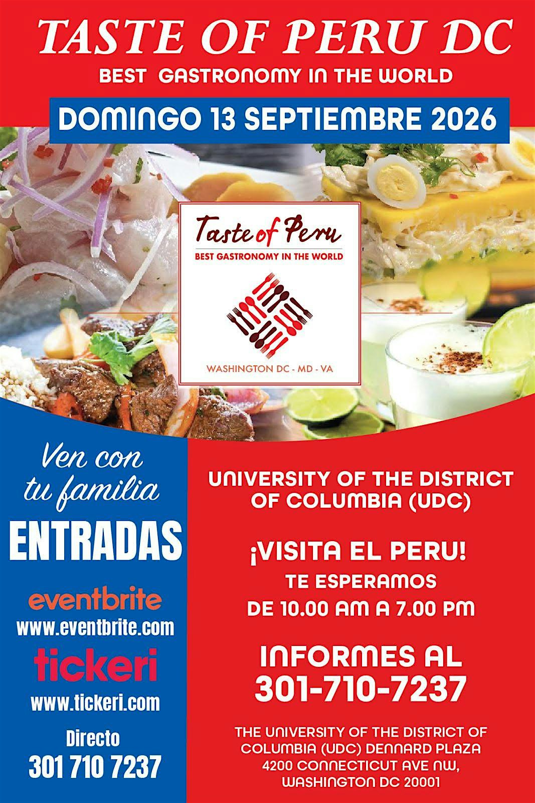 Taste of Peru DC - 2026