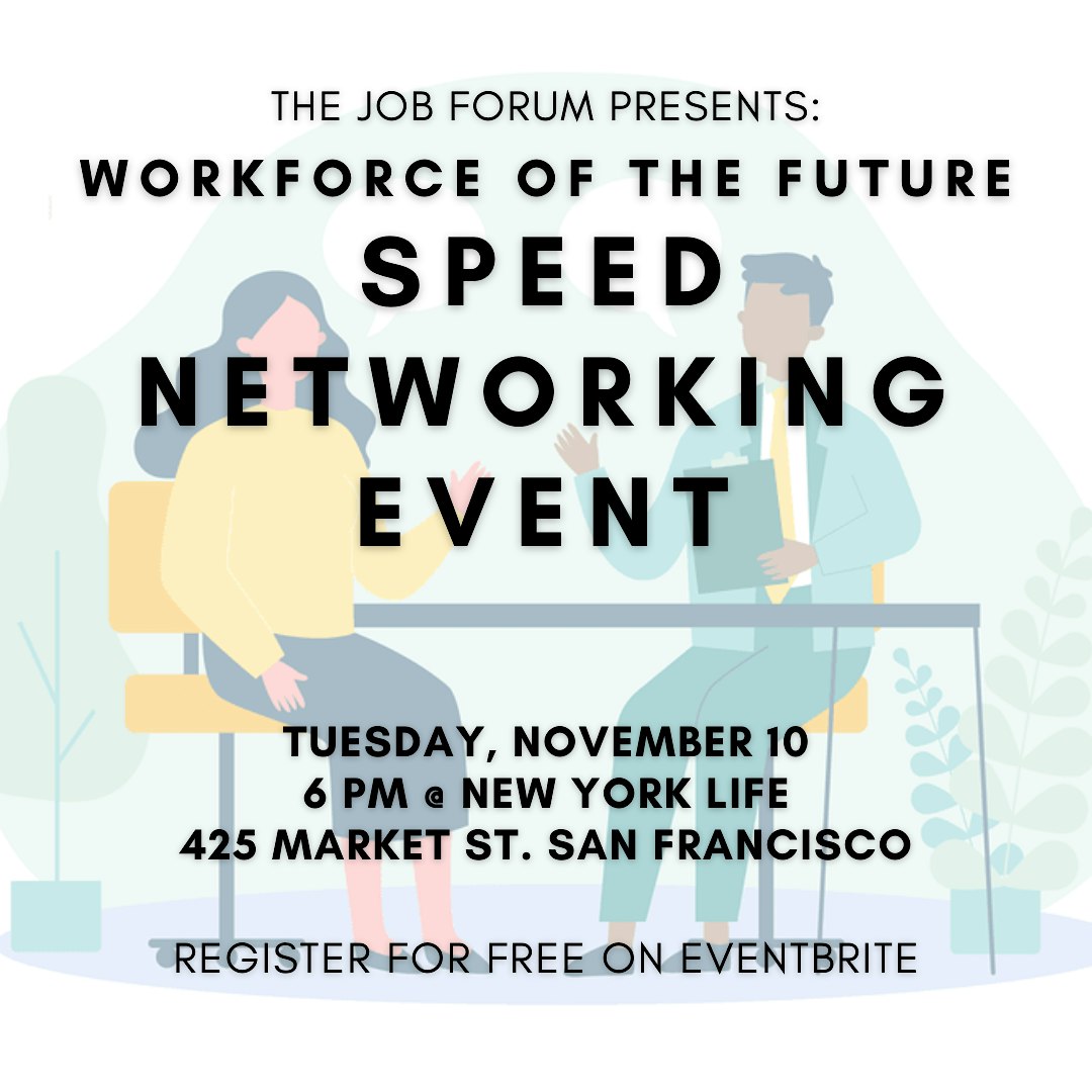 Workforce of the Future: Speed Networking Event