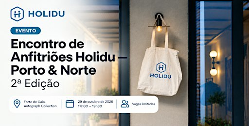Encontro de Anfitriões Holidu — Porto & Norte, 2ª Edição