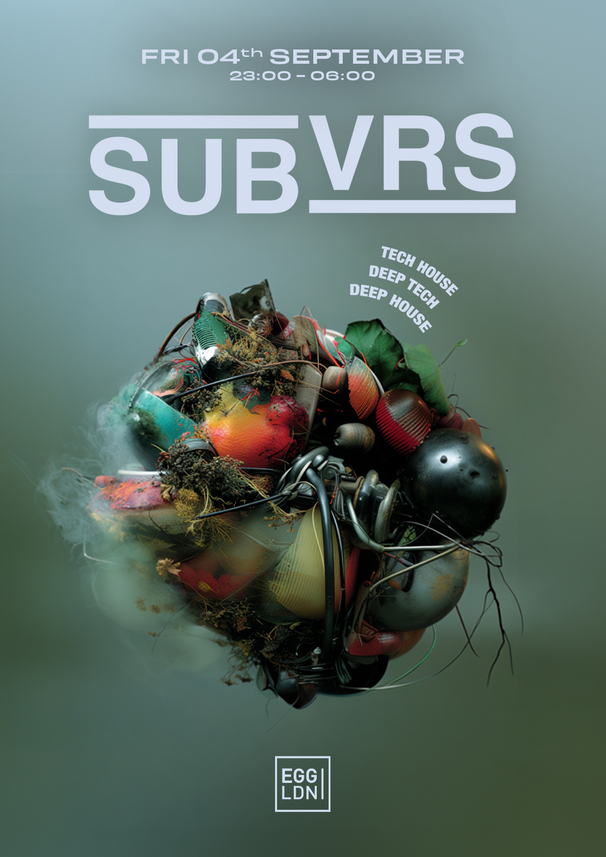 Egg LDN Pres: SUBVRS - Tech House, Deep Tech & Deep House