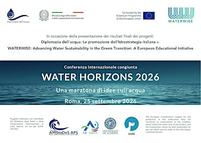 WATER HORIZONS 2026 - Una maratona di idee per l'acqua