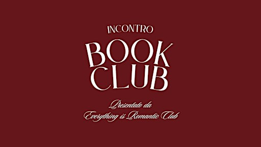 Everything is Romantic bookclub ottobre 2026