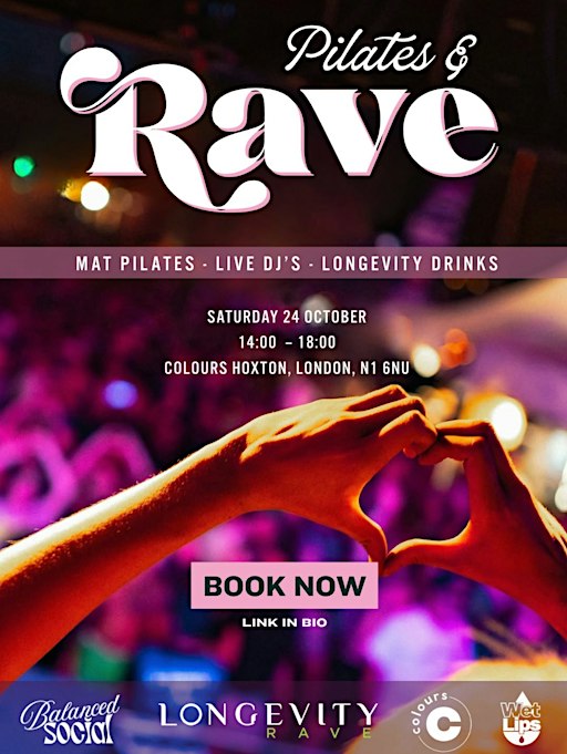 Longevity Rave | Wellness, House & Functional Cocktails