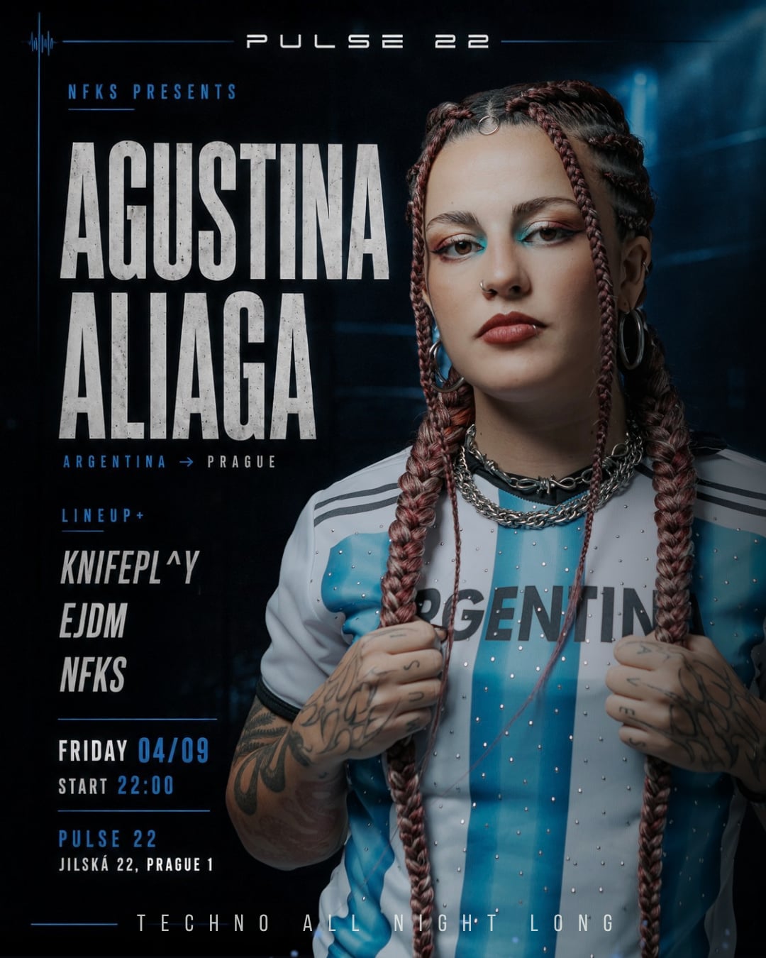 NFKS & Pulse22 presents Agustina Aliaga — UNDERGROUND PULSE CONNECTION