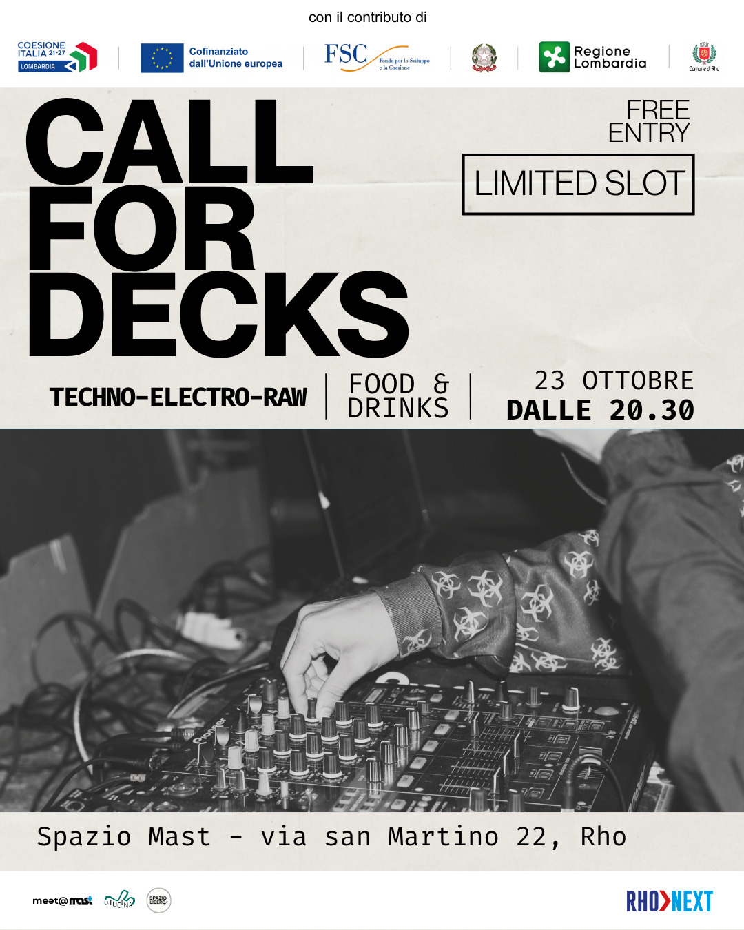CALL FOR DECKS
