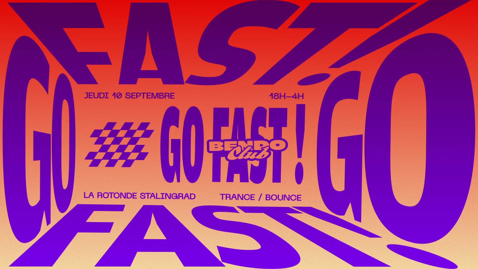 Go Fast À La Rotonde · Bendo Club