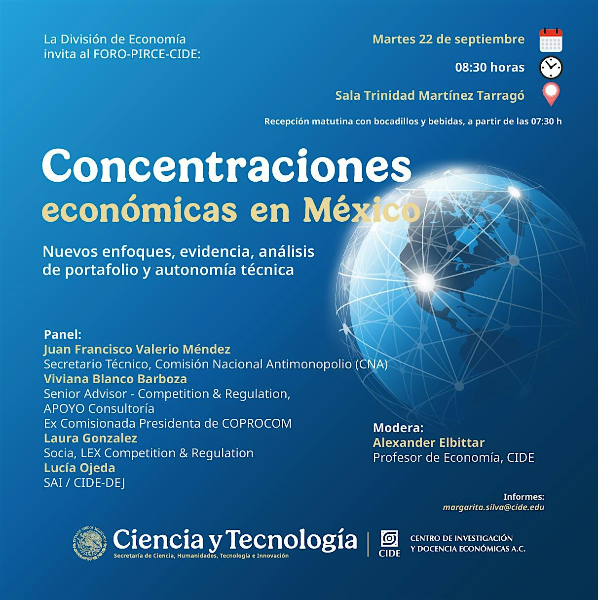 FORO-PIRCE-CIDE   Concentraciones económicas en México