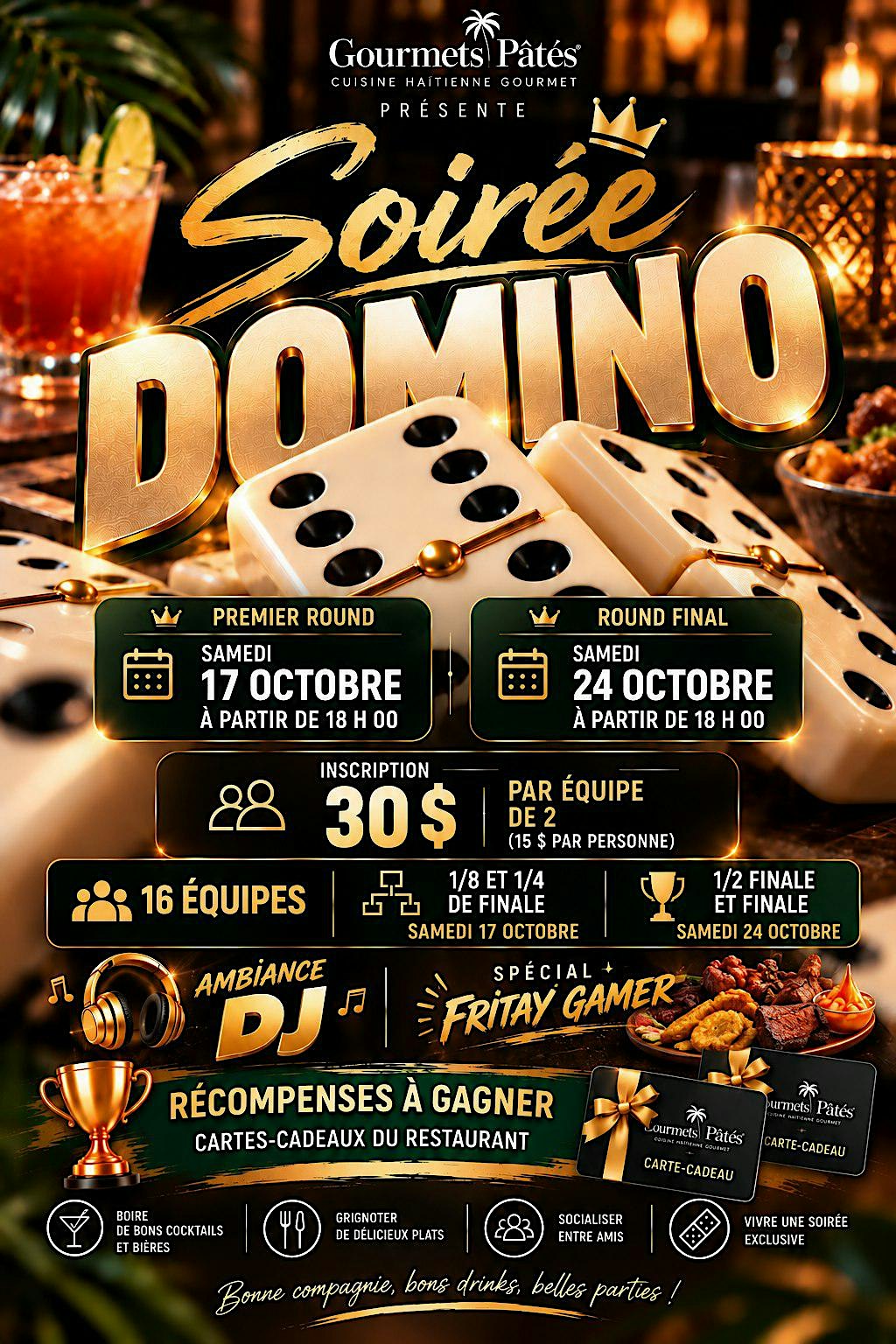 Soirée domino