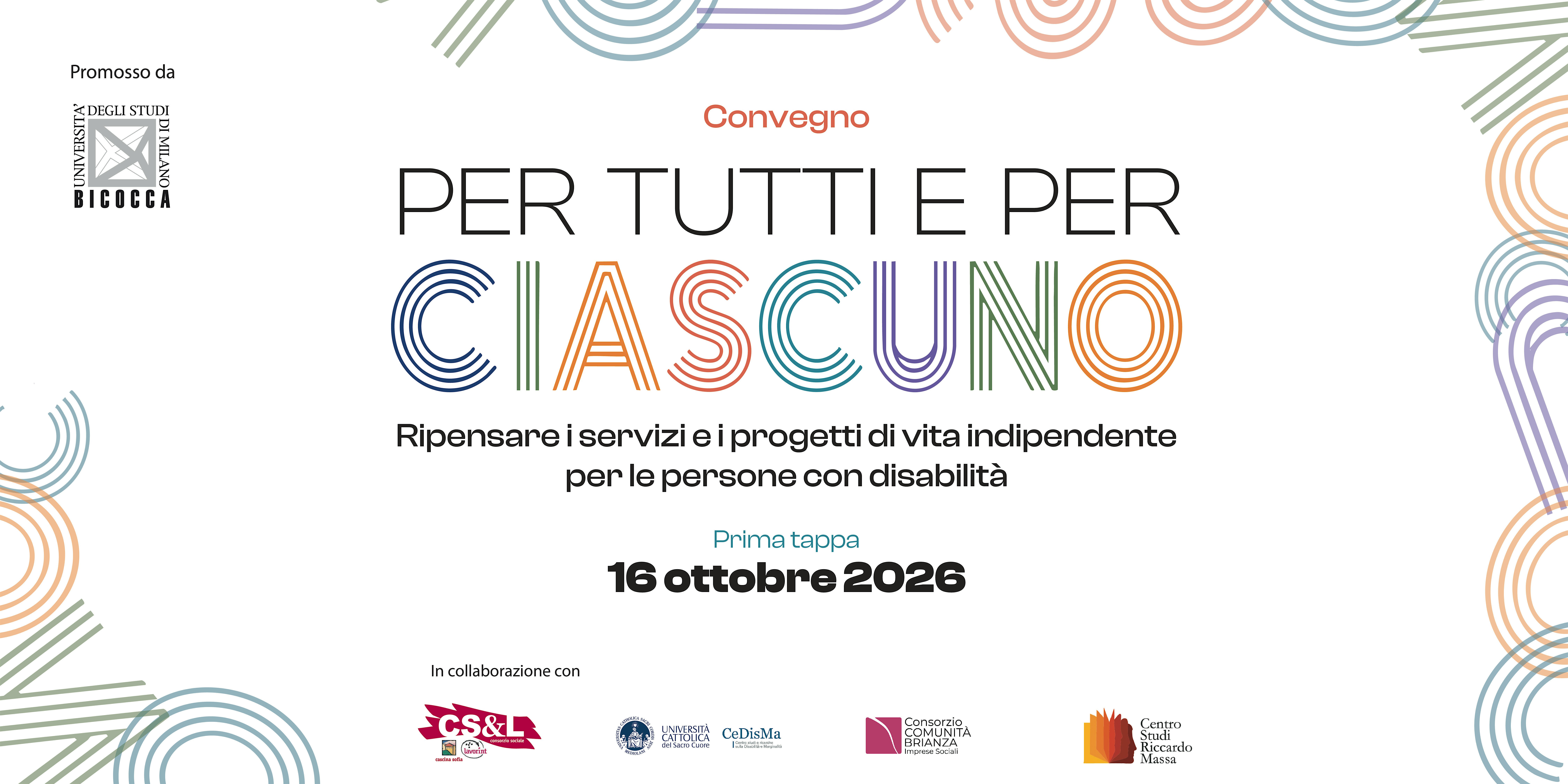 PER TUTTI E PER CIASCUNO