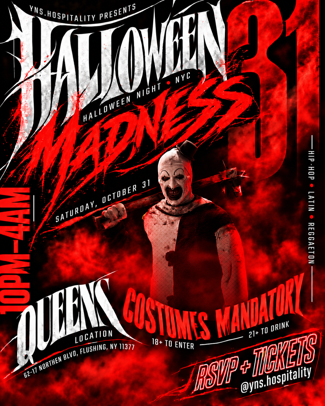 HALLOWEEN MADNESS IN Queens