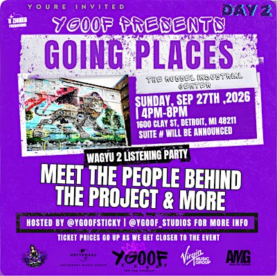 YGOOF Presents;  Wagyu Release Party