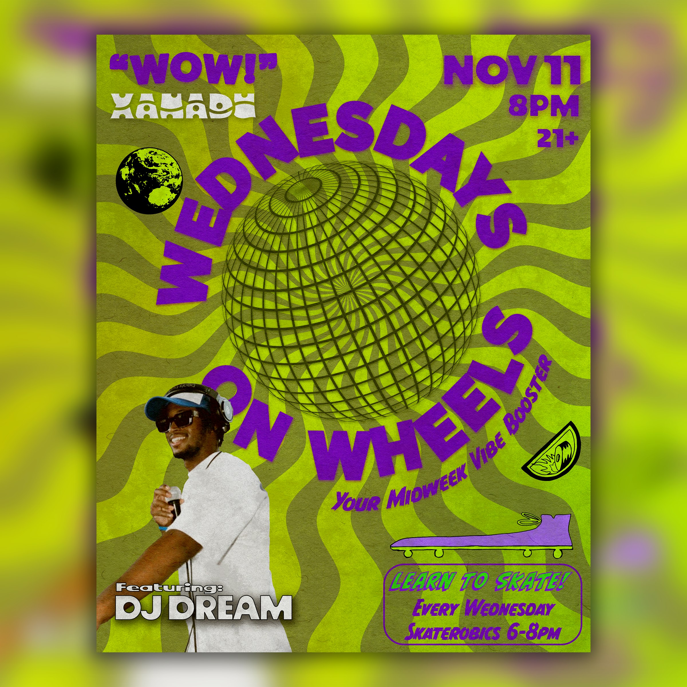 Wednesday on Wheels ft. DJ Dream (skate)