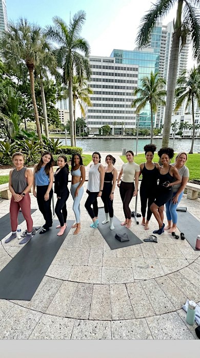 Barre for Brunch at Brickell River