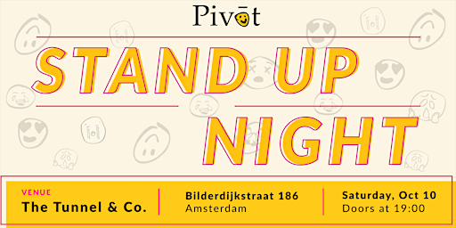 Stand-Up Comedy in English |  Tunnel & Pivot: Comedy Night!