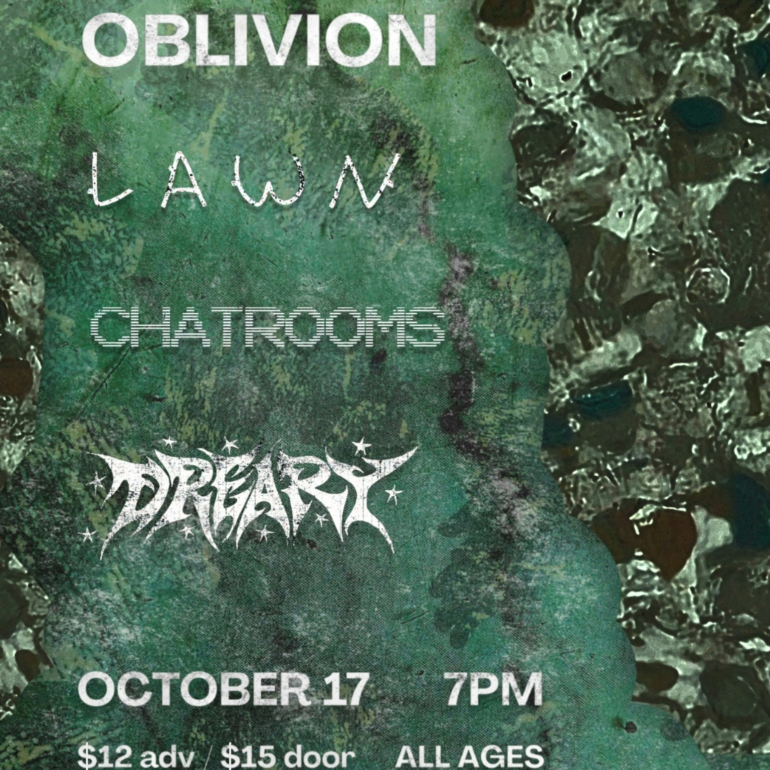 Lawn, Chatrooms, Dreary