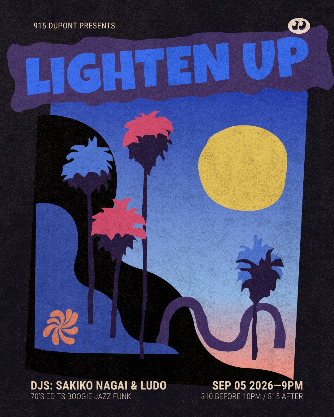 Lighten Up with Sakiko Nagai & guest DJ Ludo