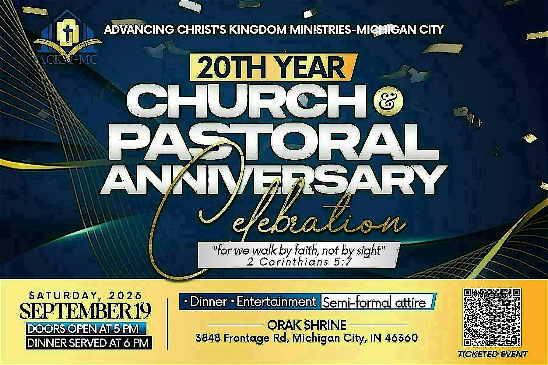 Advancing Christ's Kingdom Ministries Michigan City 20th Year Anniversary