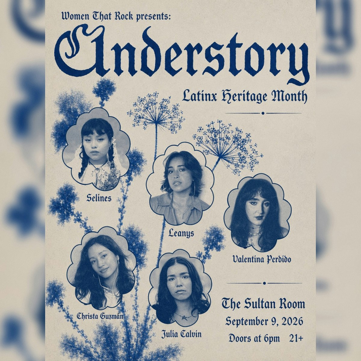 Understory: Latinx Heritage Month, presented by Women That Rock