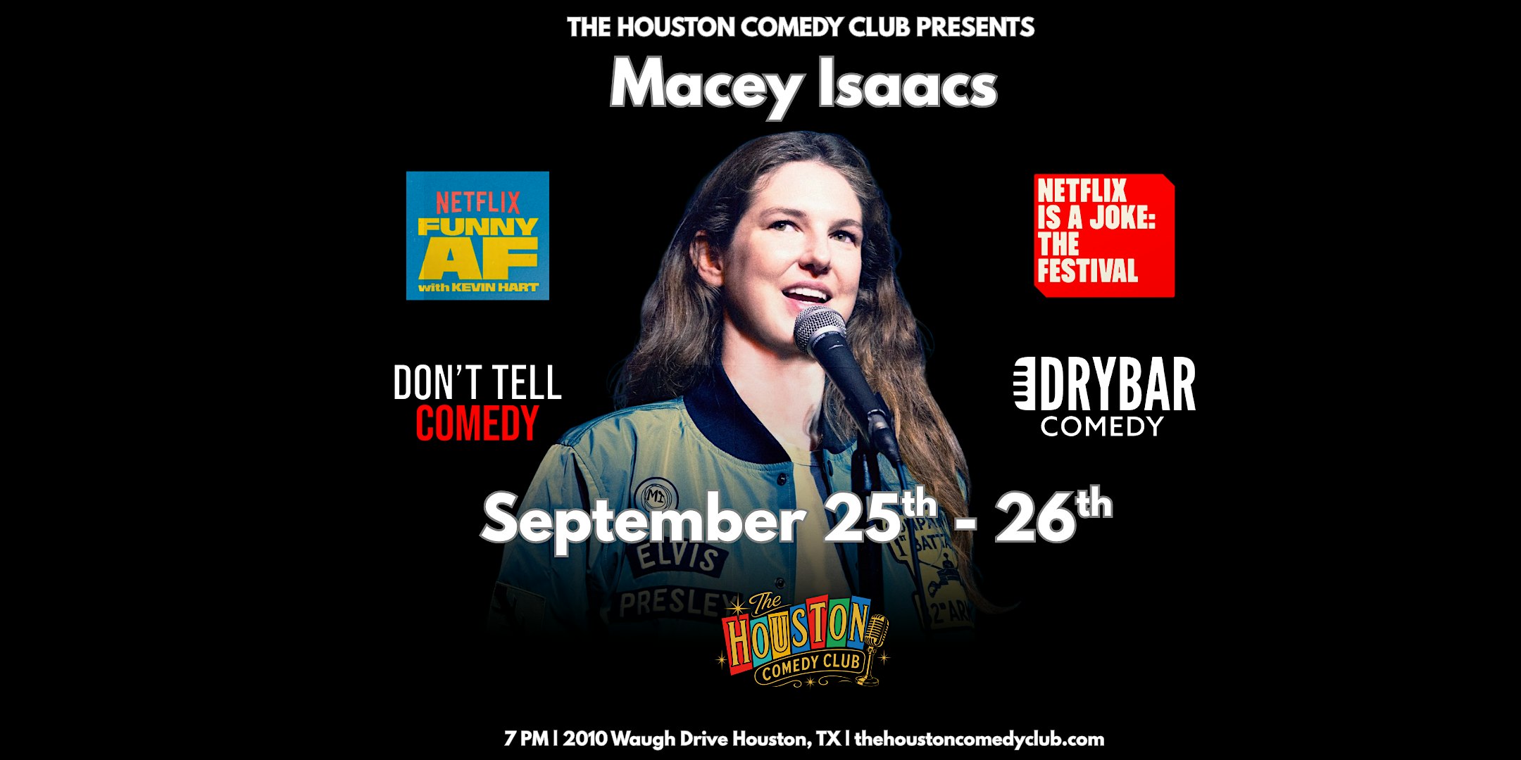 Macey Isaacs Live at The Houston Comedy Club