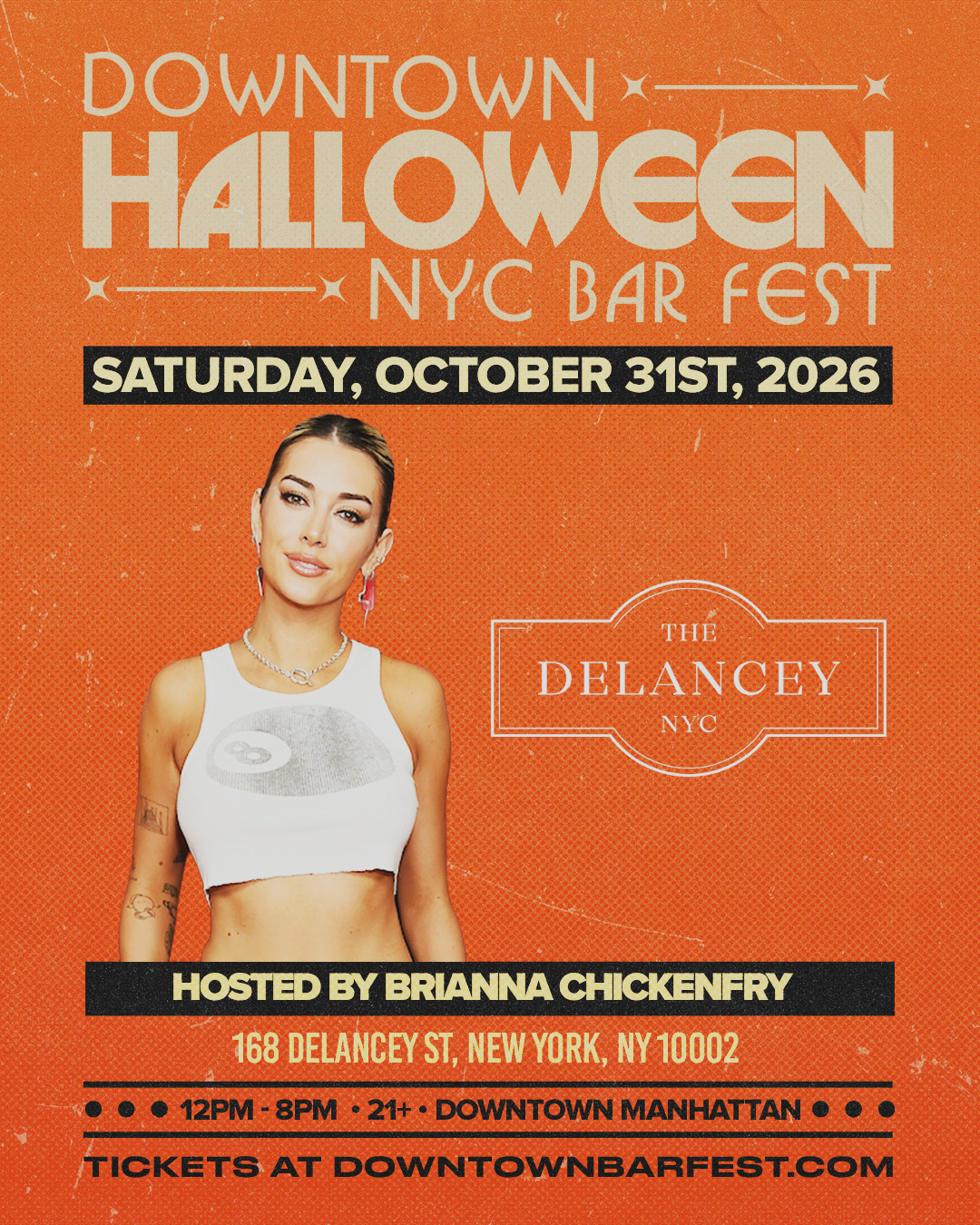 Downtown Halloween Bar Fest 2026 @ The Delancey