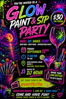 GLOW PAINT AND SIP