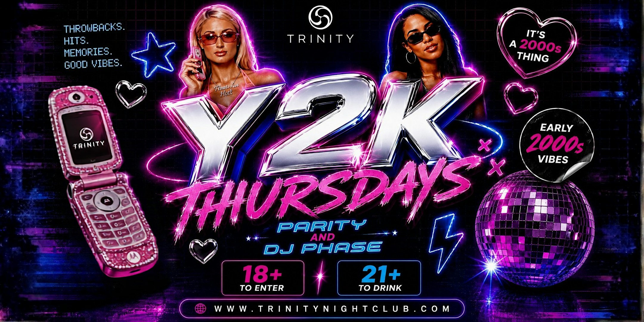 Y2K THURSDAYS AT TRINITY- SEATTLE’S #1 THURSDAY NIGHT PARTY